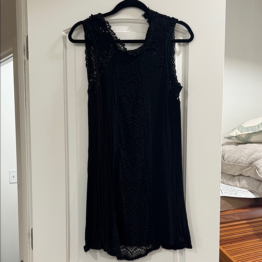 Black Dress with Lace details